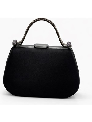 Louisiana Polo VRL Kadın Abiye Portföy Çanta Siyah 746