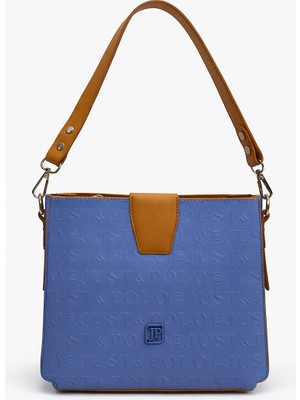Just Polo Çapraz Askılı Kadın Çanta Mavi Taba 4059