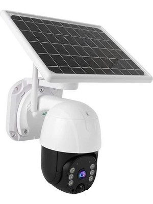 Epilons Solar Panelli Su Geçirmez Gece Görüş Destekli Wifi Bağlantılı Güvenlik Kamerası