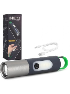 Epilons Police PS-303 Şarjlı El Feneri