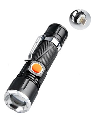 Epilons P50 LED Şarjlı Mıknatıslı USB El Feneri WT-622