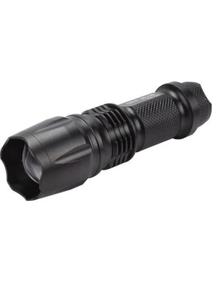 Epilons Gold Orion Km-84 Tasarruflu Şarjlı Zoomlu Metal El Feneri Kemer Klipsli