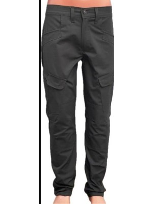 Beyzdenim Haki Likralı Ripsstop Taktikal Kargo Buyuk Beden Pantolon