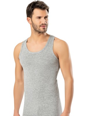 Erdem Erkek Kalın Askılı Arkası Çapraz Pamuklu 6'lı Paket Atlet 1121