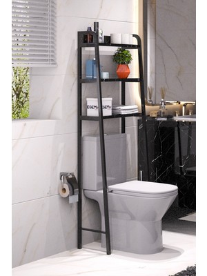 UltraMint Banyo Düzenleyici, Klozet Arkası Rafı ve Organizatör Seti