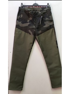 Beyzdenim Likralı Kamuflaj Haki Büyük Beden Av.avcı.yürüyüş Çulluk Pantolonu