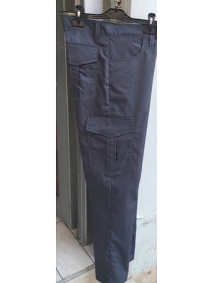 Beyzdenim Mavi Esnek Kargo Taktikal Buyuk Beden Ripsstop Pantolon