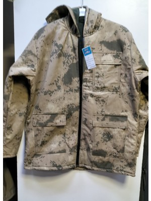 Beyzdenim Çöl Kamuflaj Avcı.yürüyüş. Iş Için Su Gecirmez Kaban Mont