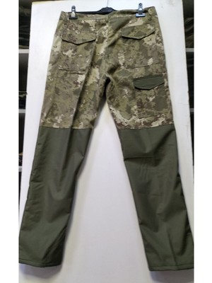 Beyzdenim Termal Polarlı Kamuflaj Avcı ve Yuruyuş Pantolonu Pacalar Su Decirmez