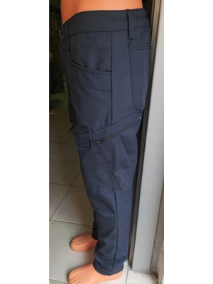 Beyzdenim Kışlık Termal Polarlı Lacivert Su Itici Taktikal