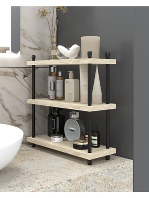 UltraMint Inci Makyaj ve Banyo Bakım Organizeri, Çok Amaçlı Raf Ünitesi, 40 cm