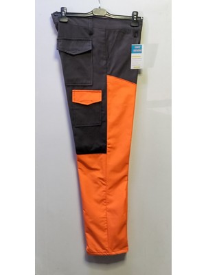 Beyzdenim Turanj Kahve Likralı Yürüyüş Pantolonu Su Geçirmez Düz Desenli Büyük Beden 6 Cep