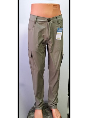 Beyzdenim Tatlı Haki Süper Mikro En Likra Boy Likra Ultra Hafif Su Itiçi Ince Büyük Beden Pantolon