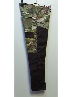 Beyzdenim Kışlık Termal Polarlı Avcı ve Yürüyüş Pantolonu Kamuflaj Su Gecirmez (Mebranlı) Kumaş Soğuk Iklim