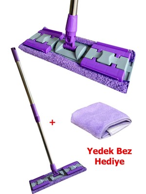 Veralya Mandallı Mop Seti Yer Duvar Tavan Cam Mopu Tüm Yüzeyler Için