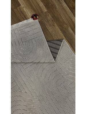 Seloria Home Açık Gri Bohem Iskandinav Modern Saçaklı Doğal Pamuk Taban Salon Koridor Çocuk Oturma Odası Halı