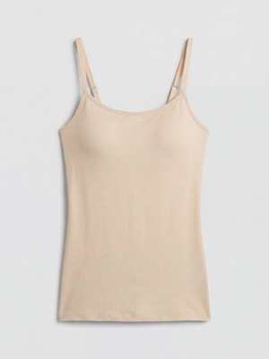 LC Waikiki U Yaka Düz Askılı Hamile Kuplu Atlet  (S6)