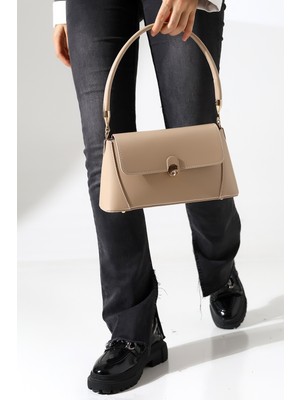 BALANZ Bej Kadın Çanta - Omuz Kol ve El Çantası