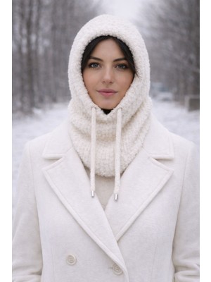 Laviyonsa Tiftik Dokuma Triko Balaclava Bere