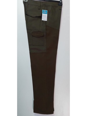 Beyzdenim Haki Kahve Polarsız --Polarlı Çulluk Avcı Pantolonu