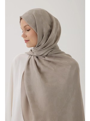 Valentino Orlandi Logo Serisi Monogram Şal - 06244 Taş