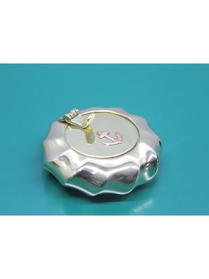 Üreticiniz Ashwork Pirinç Çapalı Kapaklı Küllük 4157/3 587455