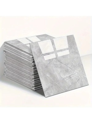 Üreticiniz Ashwork Gri Mermer Desen Duvar Sticker (30*30) 587455