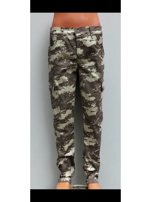 Beyzdenim Likralı Iş ve Normal Giyim Için Kanuflaj Kargo Büyük Beden Battal Pantolon Bay..
