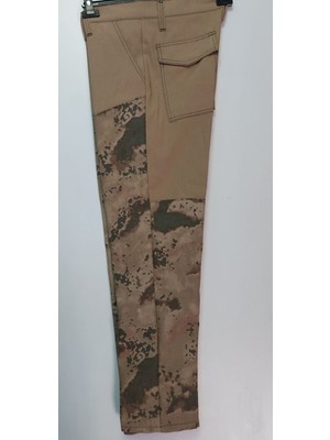 Beyzdenim Kışlık Termal (Polarlı)Bej Çulluk Avcı Pantolonu