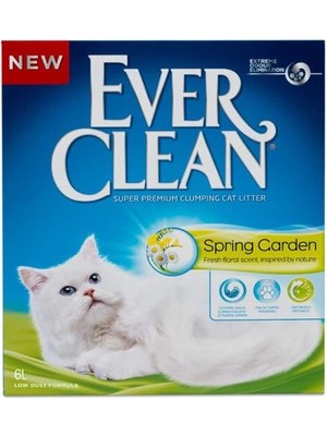 Üreticiniz Ashwork Ever Clean Spring Garden Topaklanan Kedi Kumu 1 Adet 6 Lt 587455