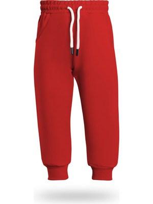 Seftex Erkek / Kız Çocuk Jogger Eşofman Altı Cepli Paçası Kaşkorseli