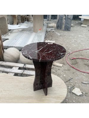 Adomar Marble Rosso Levanto Yan Sehpa