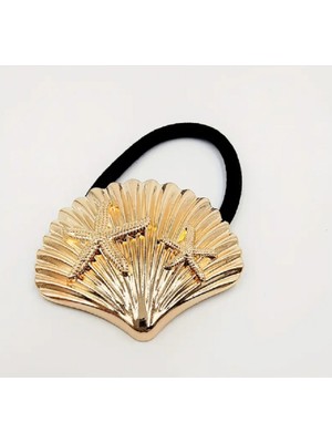 TrendyChic Midye Şeklinde Lastik Toka