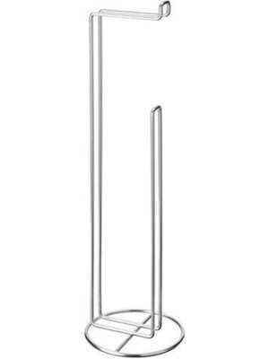 UltraMint Çinko Kaplama 56 cm Yedek Tuvalet Kağıtlığı, Banyo Aksesuarı