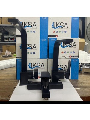 HDF Gold Lavabo Bataryası - Altın Renk Modern Banyo Musluğu Çanak Lavabo Uyumlu Batarya