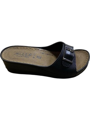 Güven Kundura Kadın Dolgu Topuk Tek Toka Esem Terlik