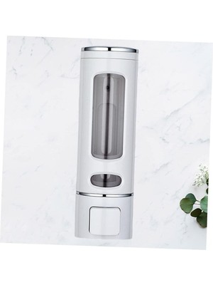 UltraMint Duvarda Monte Beyaz Sıvı Sabunluk, El Sabunu, 1 Adet