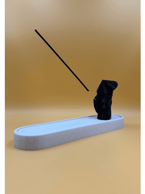 Verslab Print Samuray Figürlü Granit Çubuk Tütsülük