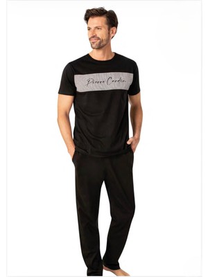 Pierre Cardin Penye Kısakol Pijama Takım-P.60.80