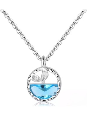 BG Jewellery Deniz Kızı Gümüş Kolye