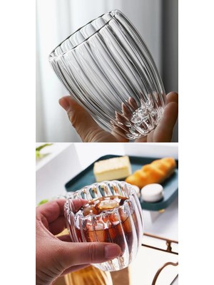 Braventa Collection Fethiye Toptan Isıya Dayanıklı Borosilikat Çift Çidarlı Burgulu Bardak | Kahve ve Sunum Bardağı Boro