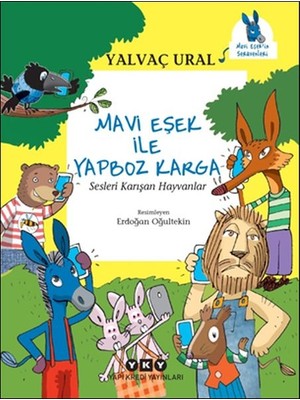 Binbir Göz Kitap Mavi Eşek ile Yapboz Karga Sesleri Karışan Hayvanlar