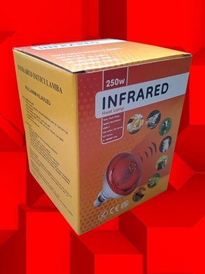 TNYVET Infrared Civciv Isıtıcı Lamba - Ampul 250 Watt
