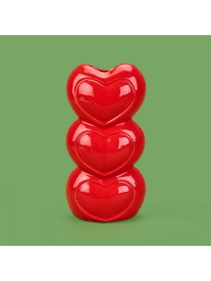 Matmel Kalp Vazo - Asorti - 20X7 cm