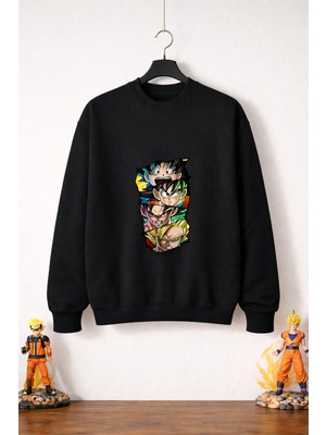 Petite Pati Dragon Ball   Sweatshirt (3 Iplik %100 Pamuk)