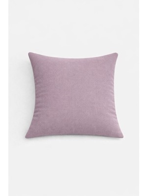 PerdeYap Kadife Dokulu Pudra Renk Kırlent Yastık Kılıfı