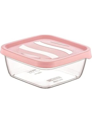 EkoAlışverişDünyam 4'lü Karizma Kare Saklama Kabı 1 NO-ÇNK2209 (1124)