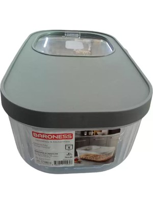 EkoAlışverişDünyam Multi Box Kapaklı Saklama Kabı 5 LT11564 (1124)