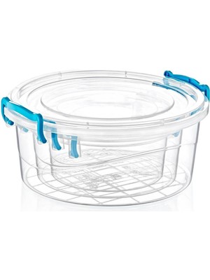 EkoAlışverişDünyam Yuvarlak Saklama Kabı 3 ADETÇNK2071 (1124)