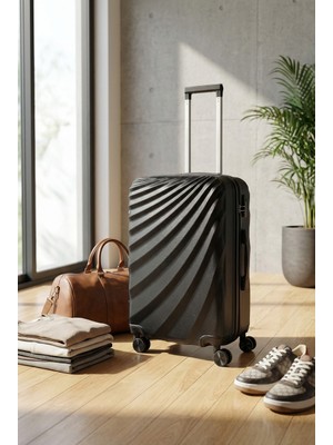 Wexta WX-300 Siyah Orta Boy Valiz